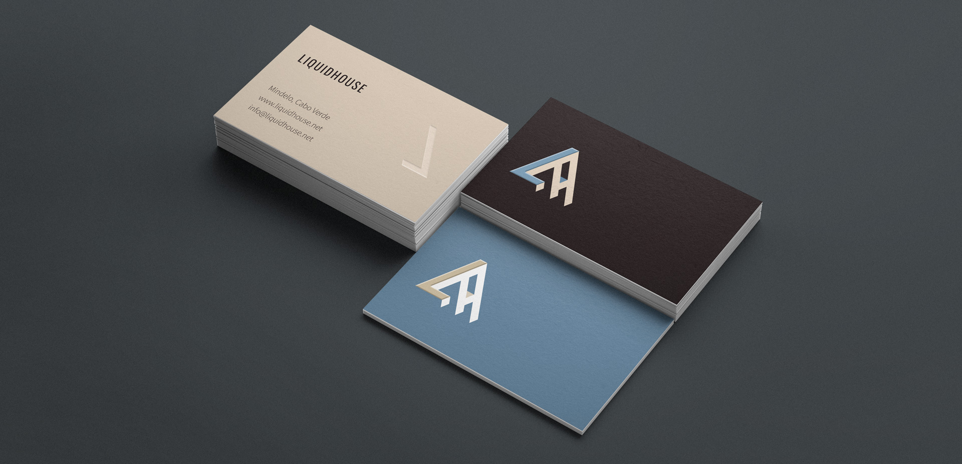Liquidhouse business cards