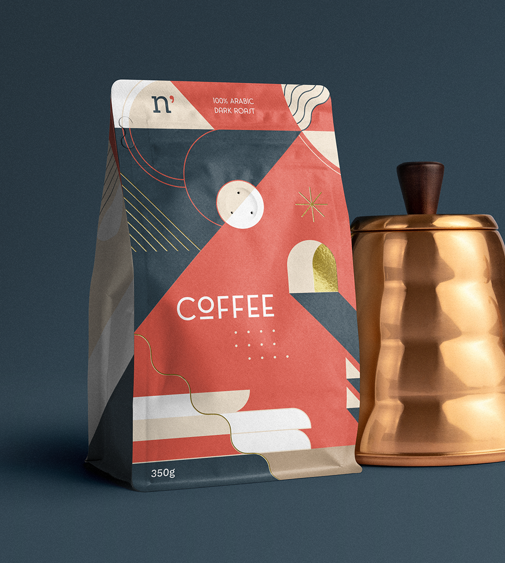 Natastoria coffee packaging